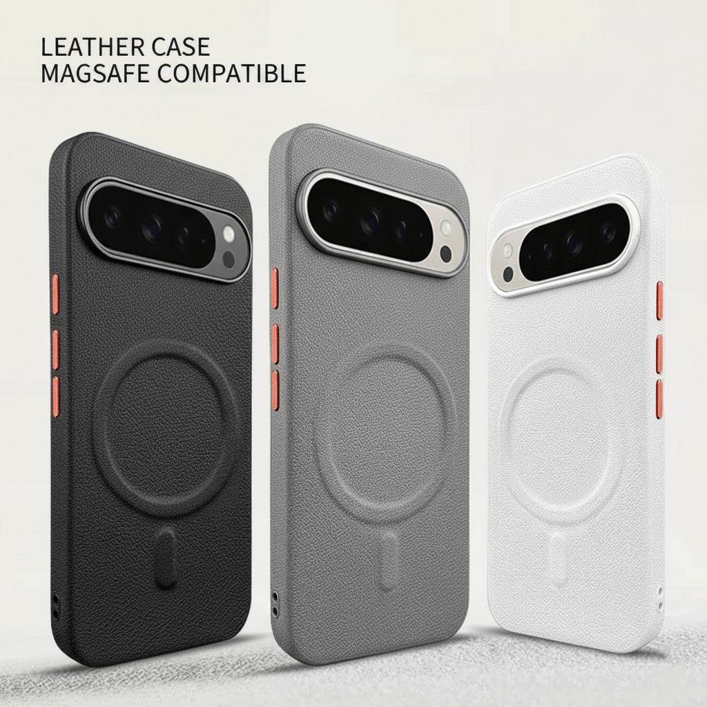Google Pixel 10 Pro Leather Case With MagSafe Compatible | Pejayz