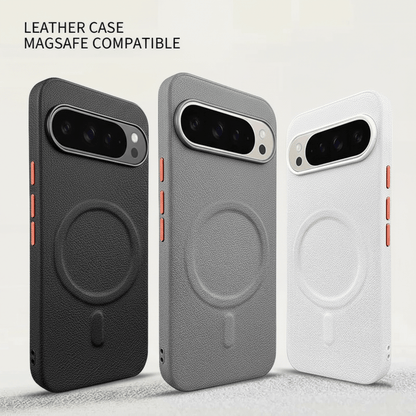 Google Pixel 10 Pro Leather Case With MagSafe Compatible | Pejayz