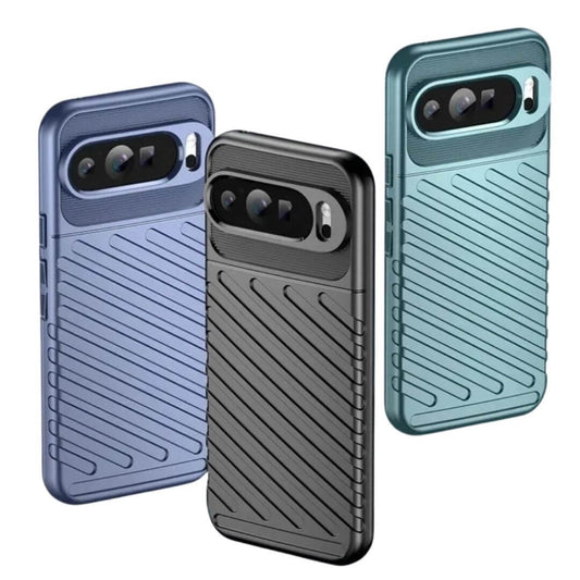 Google Pixel 9 Silicone Grooves Shockproof Case - Pejayz