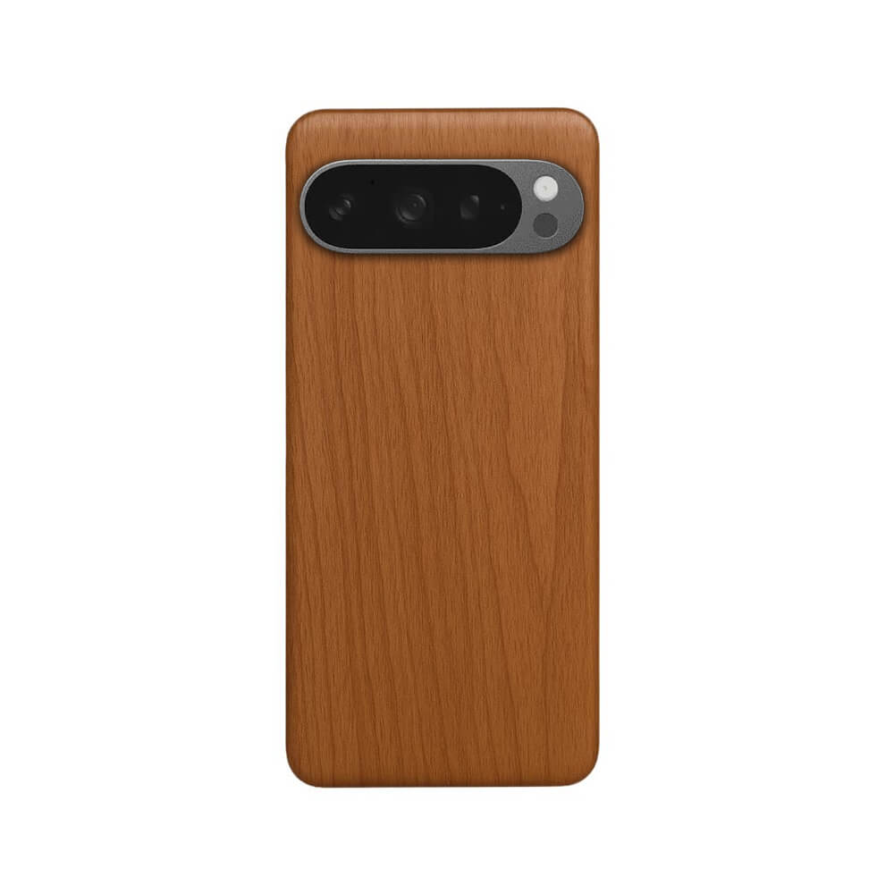 Google Pixel 9 Pro Case Bamboo Wood Leather Cover – Pejayz