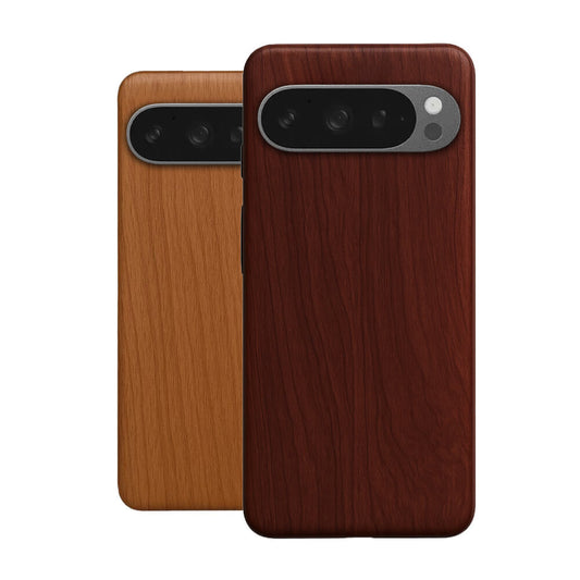 Google Pixel 9 Pro Case Bamboo Wood Leather Cover – Pejayz