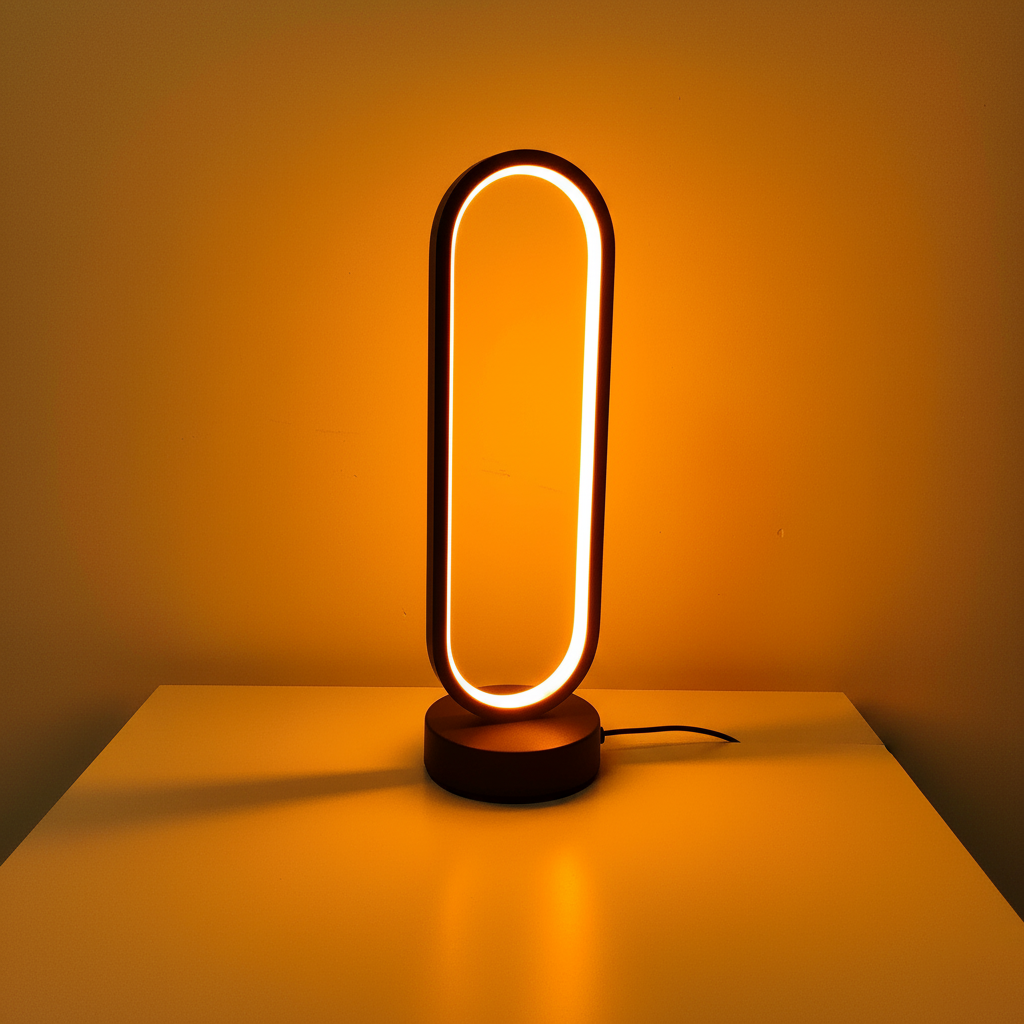 LED Ring Lamp for Bedroom & Living Room