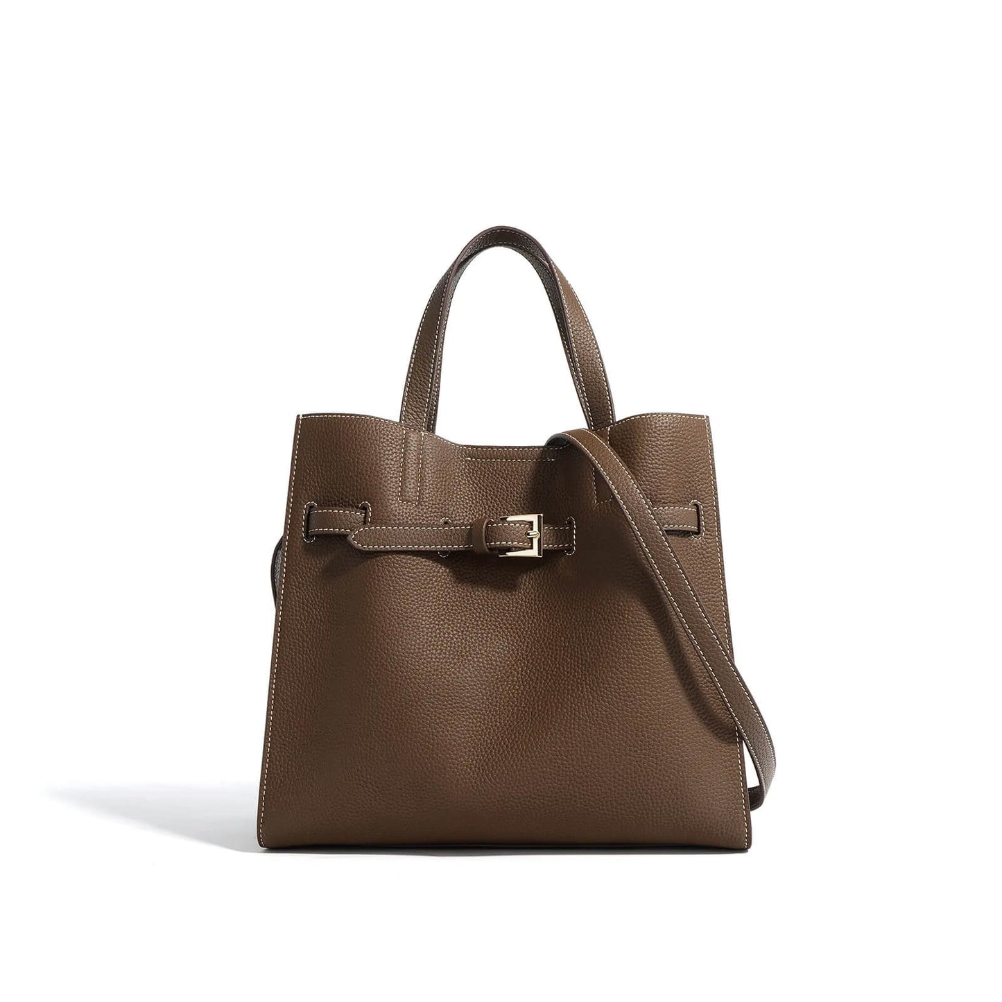 Genuine Leather Tote Bag UK – Large Capacity & Designer Chic
