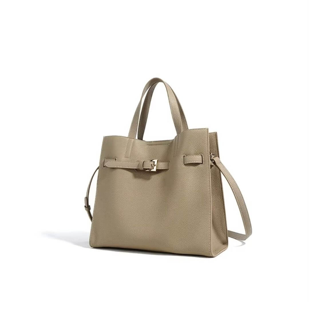 Genuine Leather Tote Bag UK – Large Capacity & Designer Chic