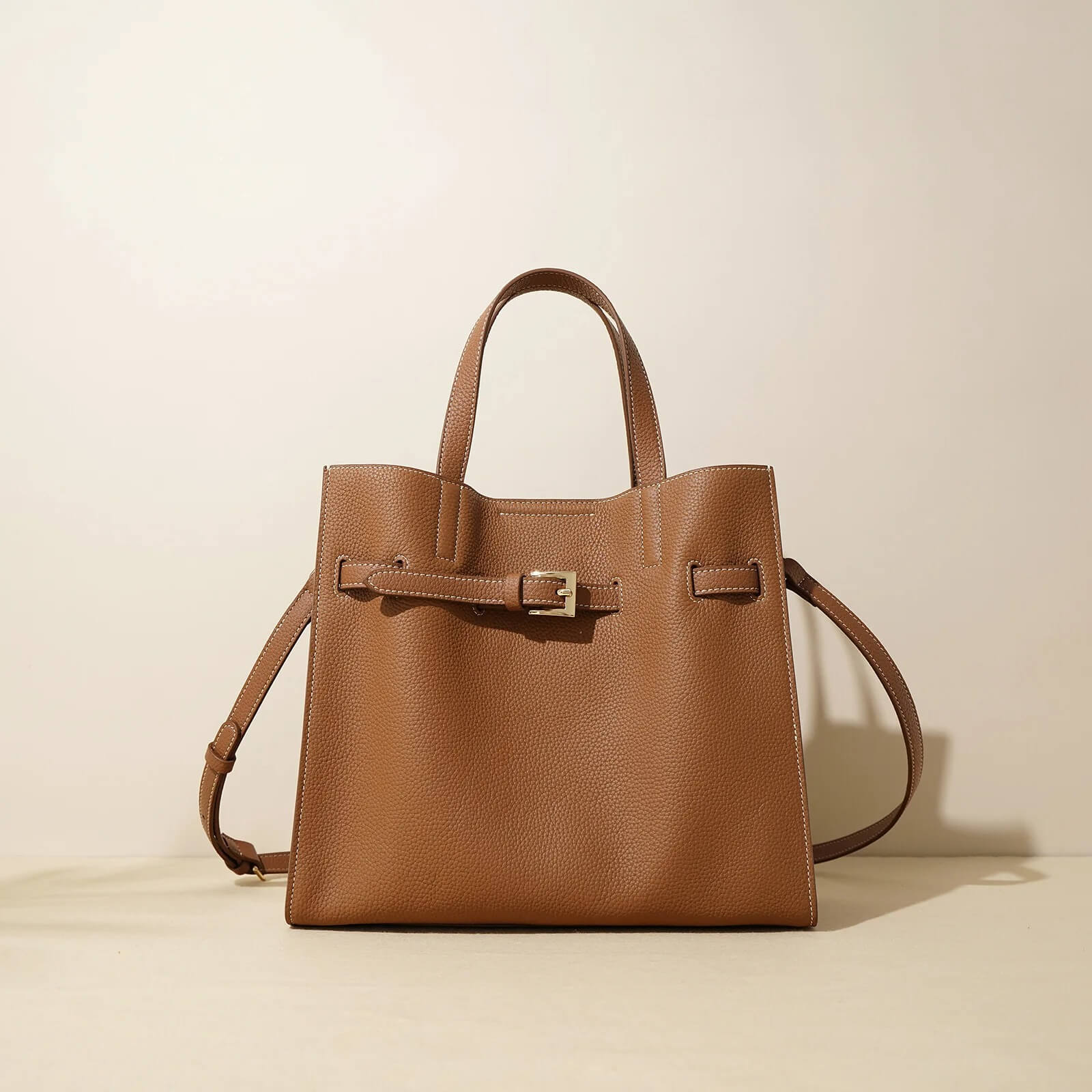 Genuine Leather Tote Bag UK – Large Capacity & Designer Chic