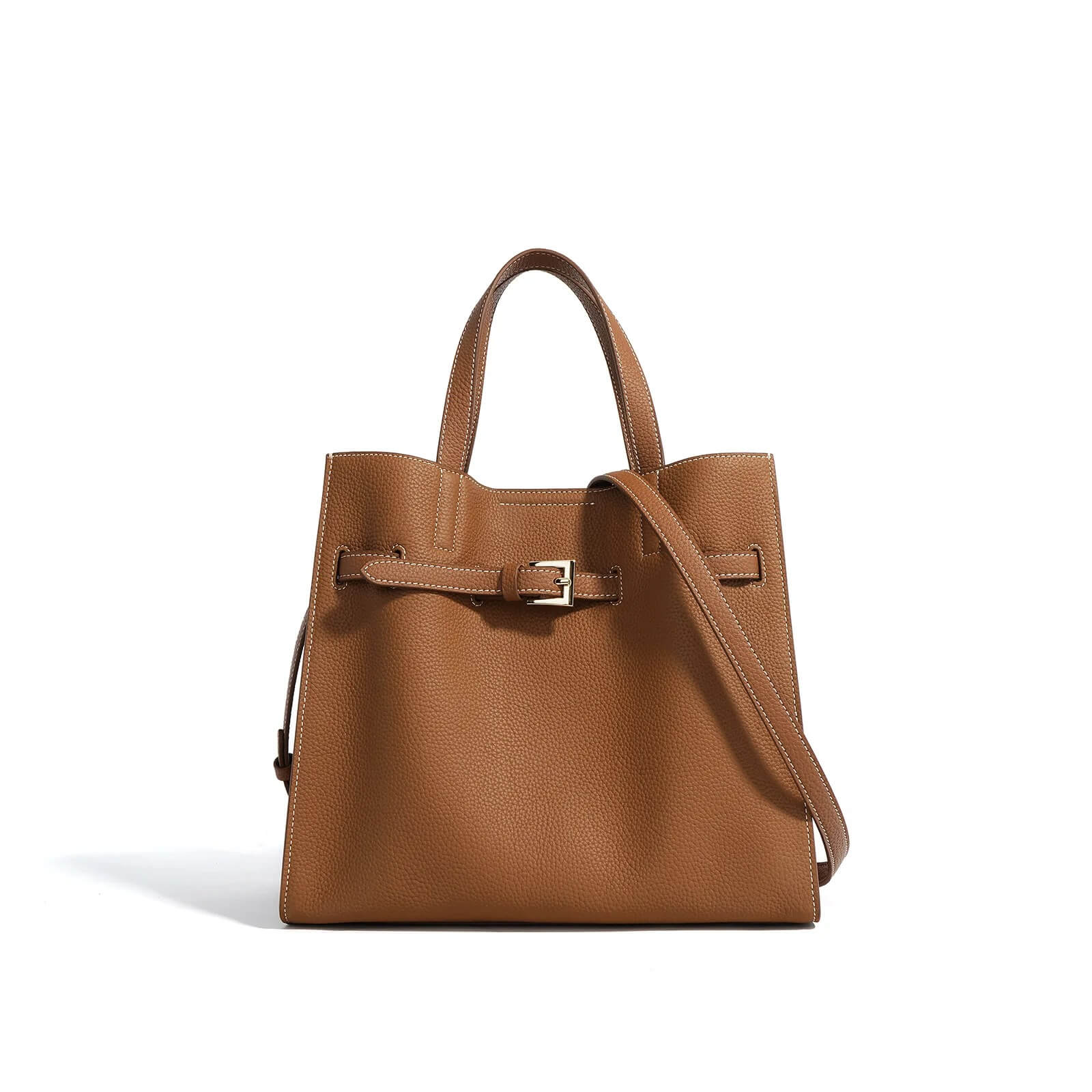 Genuine Leather Tote Bag UK – Large Capacity & Designer Chic