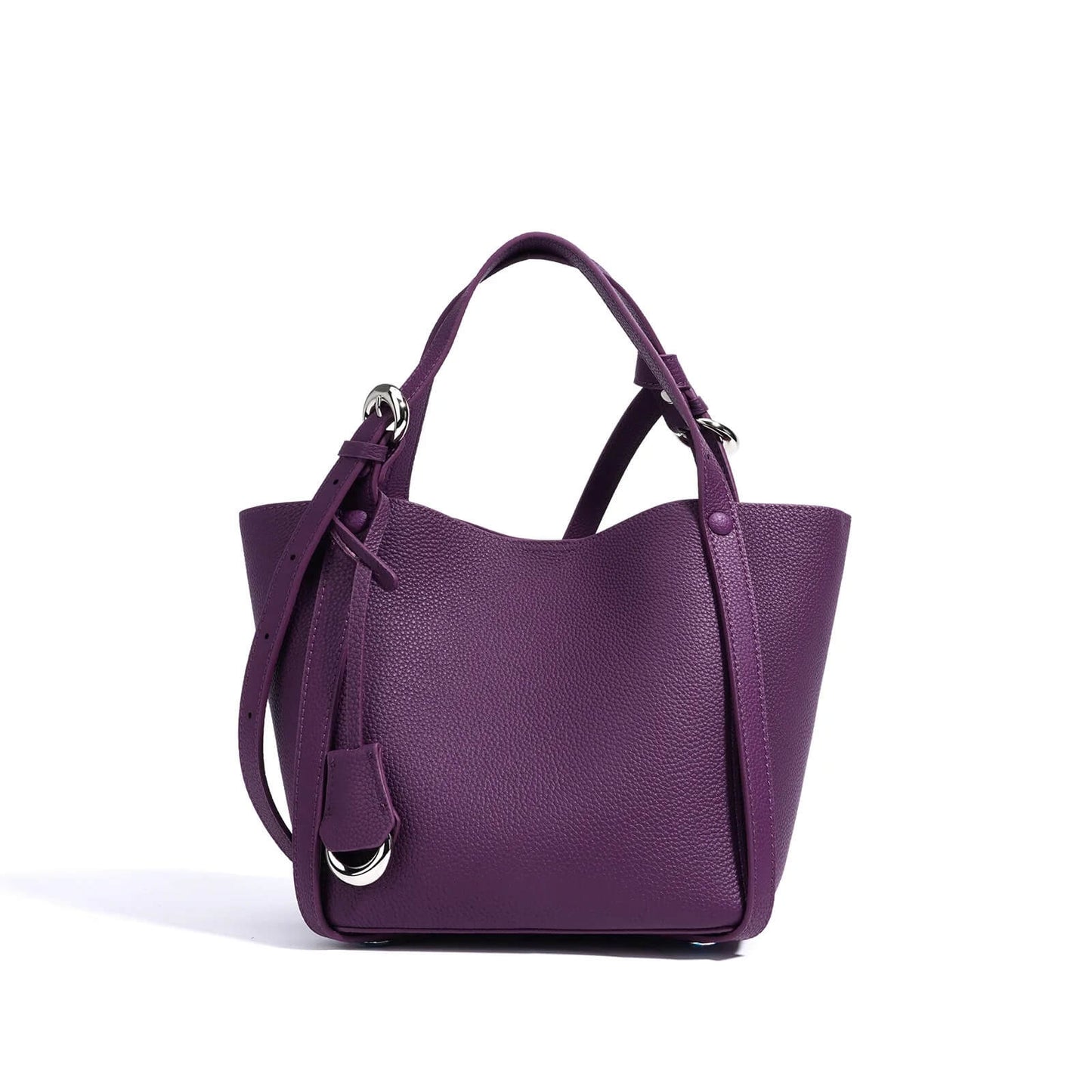 Leather Tote Designer Commute Handbag