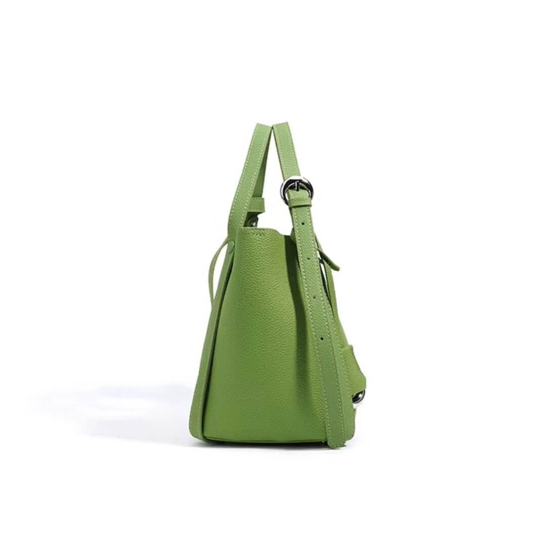 Leather Tote Designer Commute Handbag