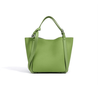 Leather Tote Designer Commute Handbag