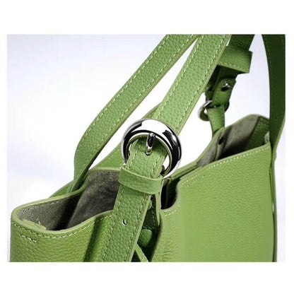 Leather Tote Designer Commute Handbag