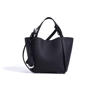 Leather Tote Designer Commute Handbag