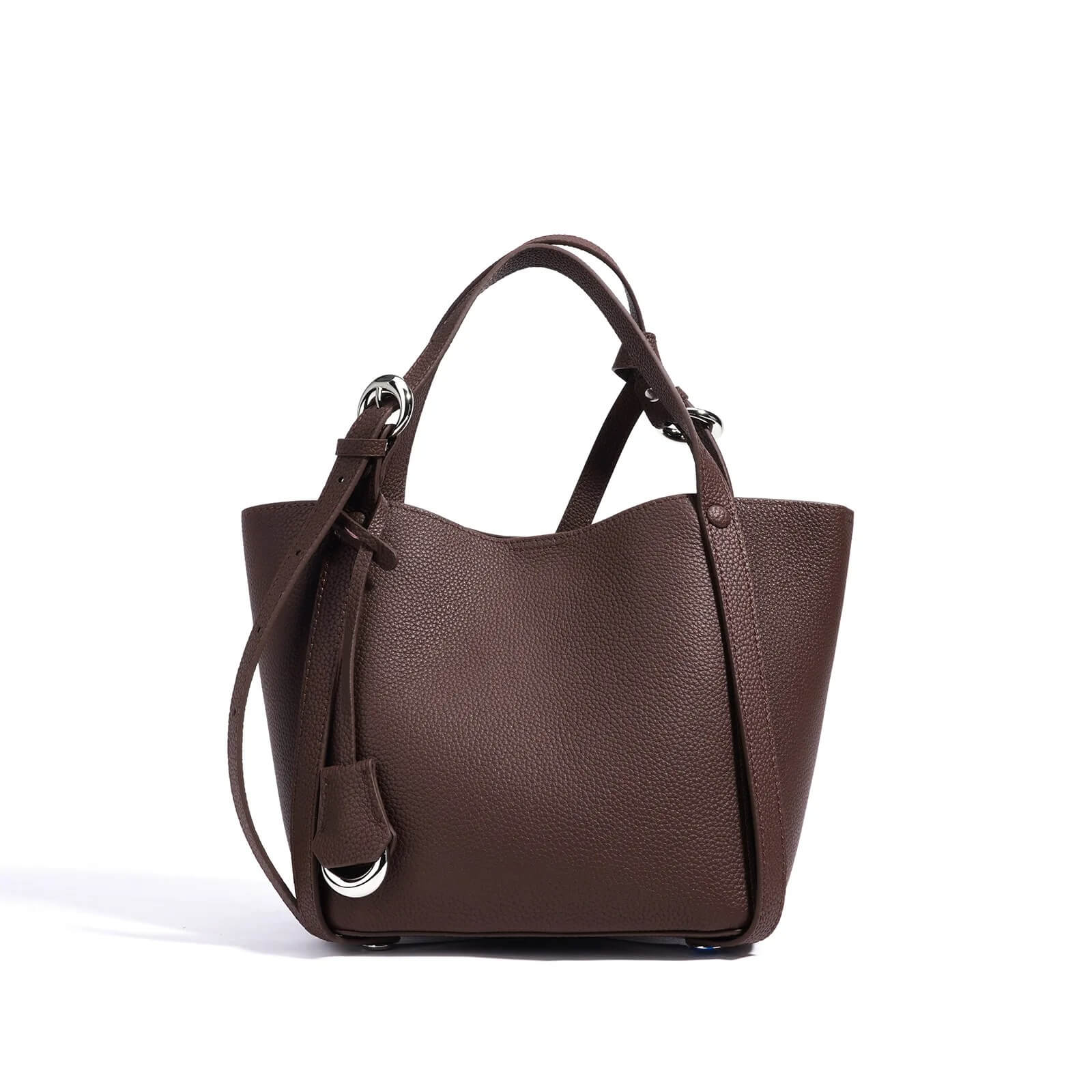 Leather Tote Designer Commute Handbag