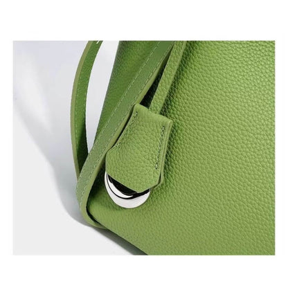 Leather Tote Designer Commute Handbag
