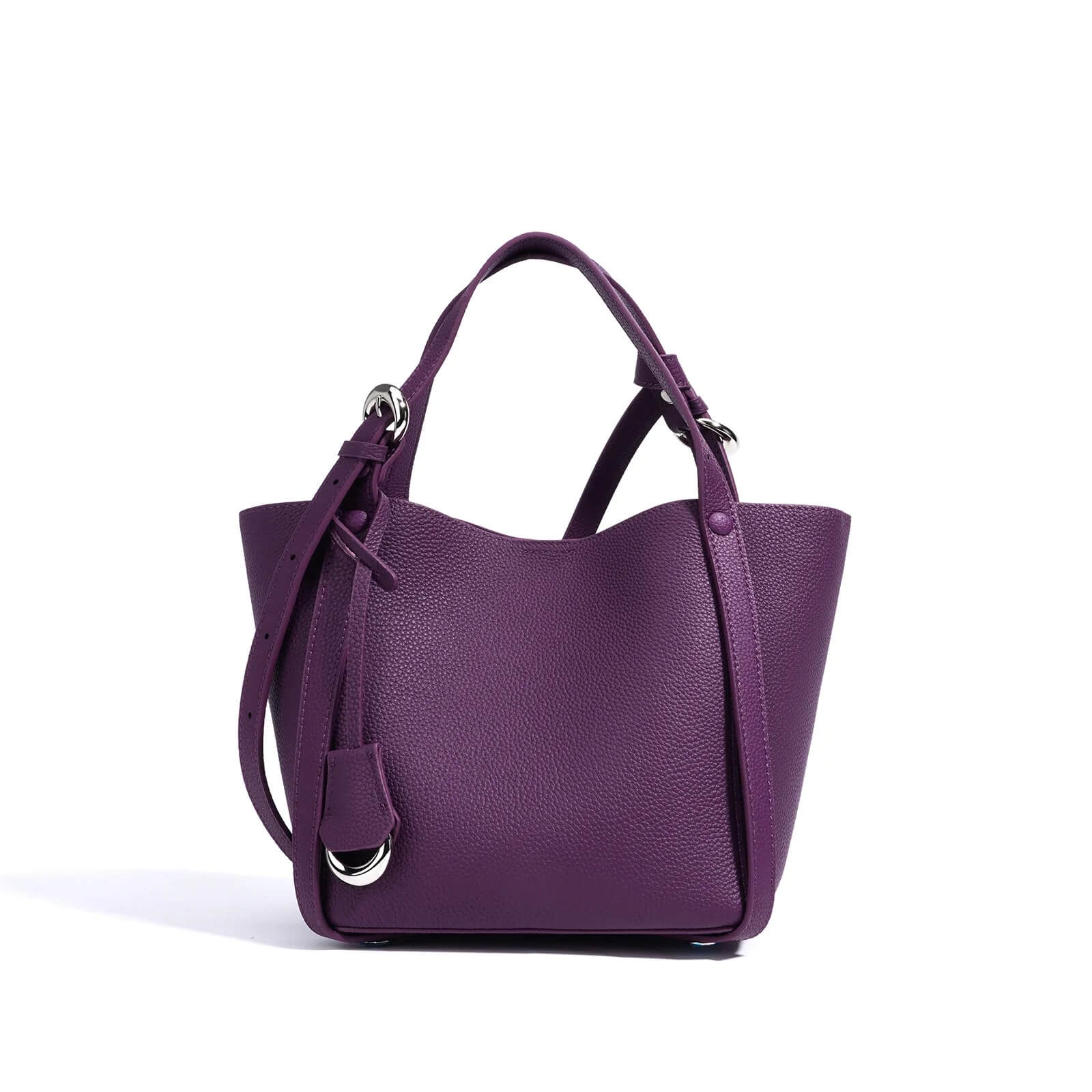 Leather Tote Designer Commute Handbag