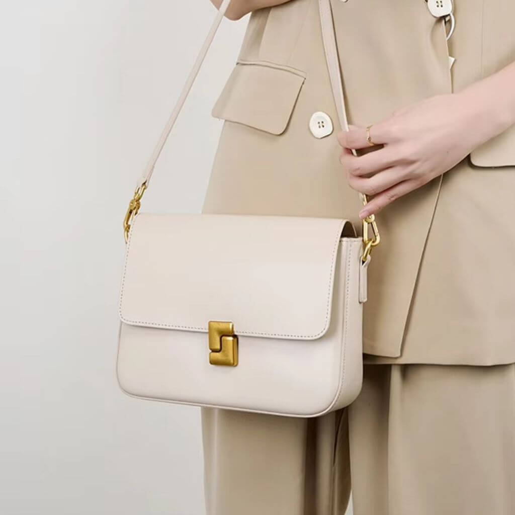 Minimalist Leather Crossbody Shoulder Bag for Women - Pejayz