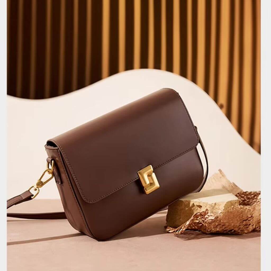 Minimalist Leather Crossbody Shoulder Bag for Women - Pejayz