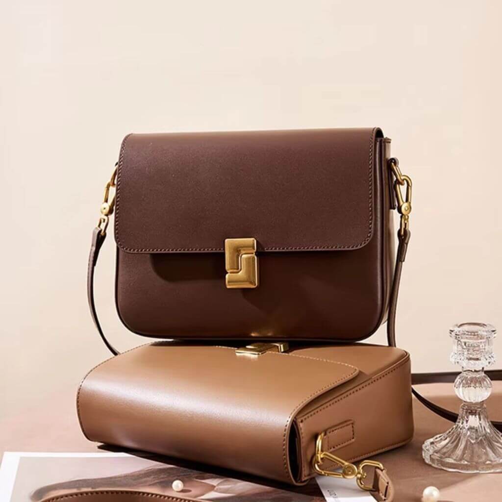 Minimalist Leather Crossbody Shoulder Bag for Women - Pejayz