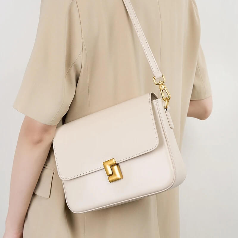 Minimalist Leather Crossbody Shoulder Bag for Women - Pejayz