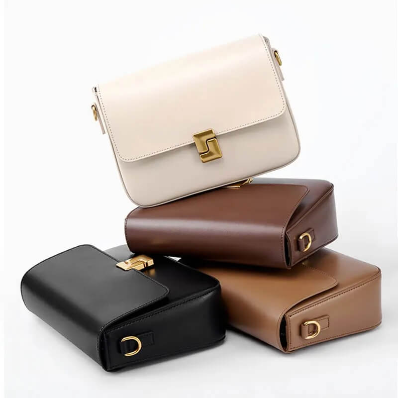 Minimalist Leather Crossbody Shoulder Bag for Women - Pejayz