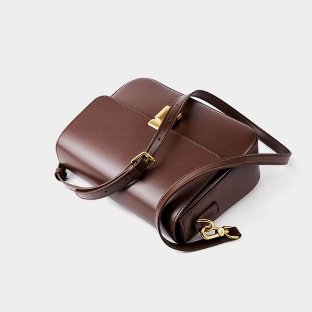 Minimalist Leather Crossbody Shoulder Bag for Women - Pejayz