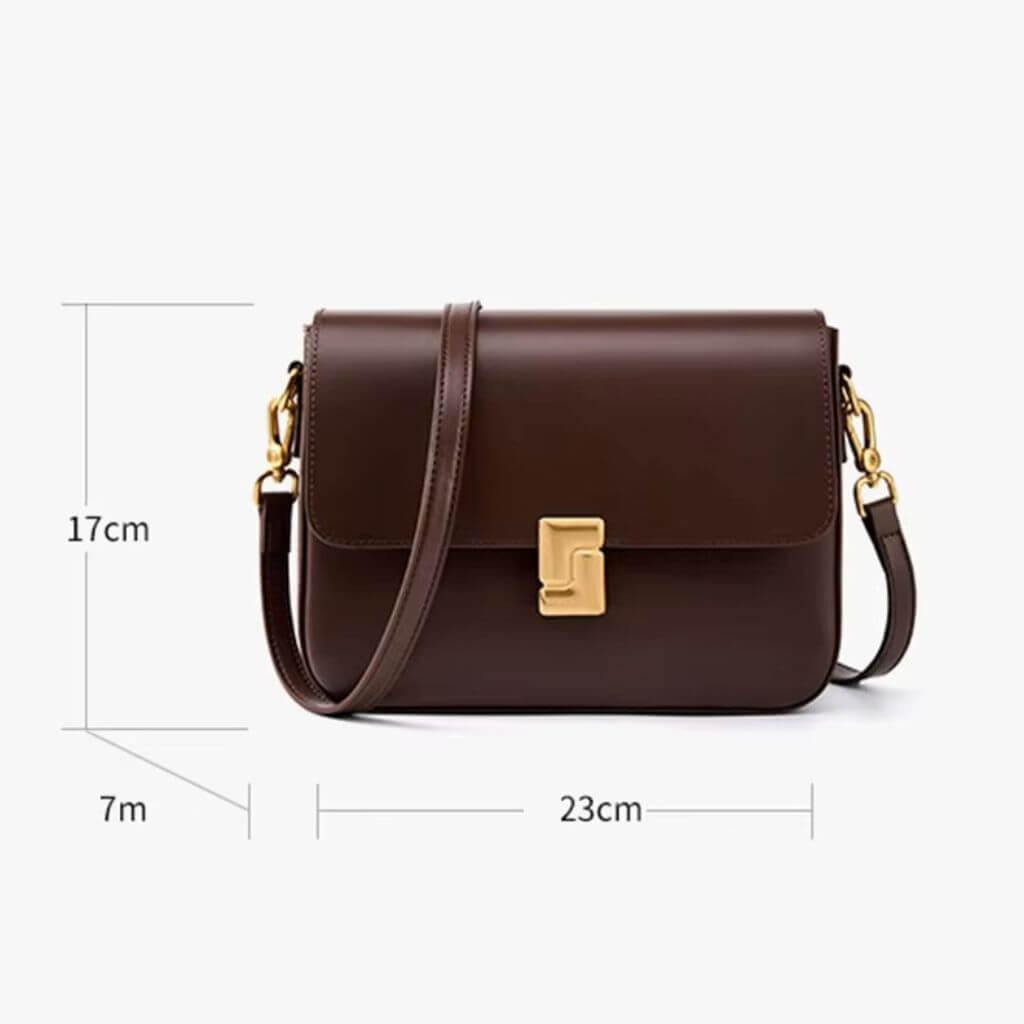 Minimalist Leather Crossbody Shoulder Bag for Women - Pejayz