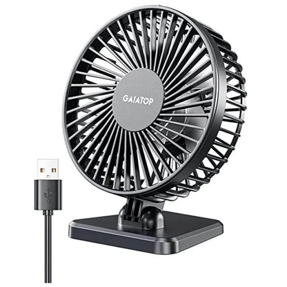 Portable Mini USB Desk Fan Rechargeable for Home Office | Pejayz