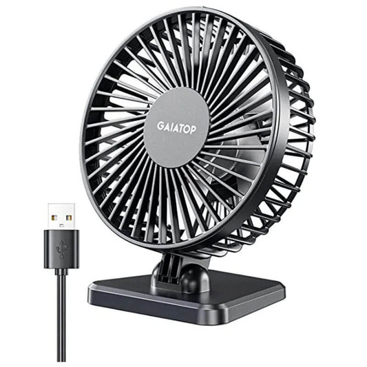 Portable Mini USB Desk Fan Rechargeable for Home Office | Pejayz