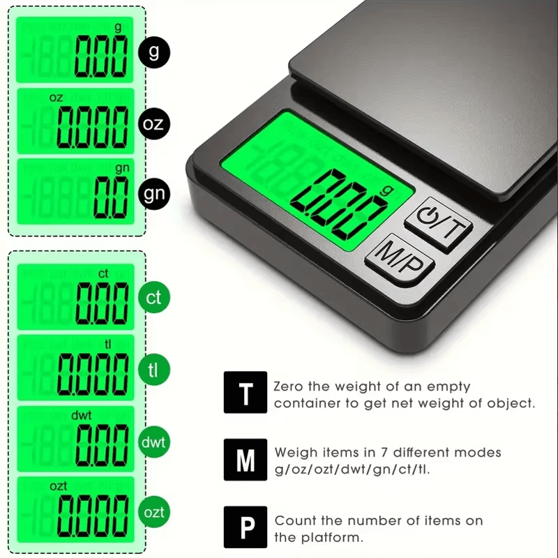 Precision Pocket Digital Weight Mini Scale | Pejayz