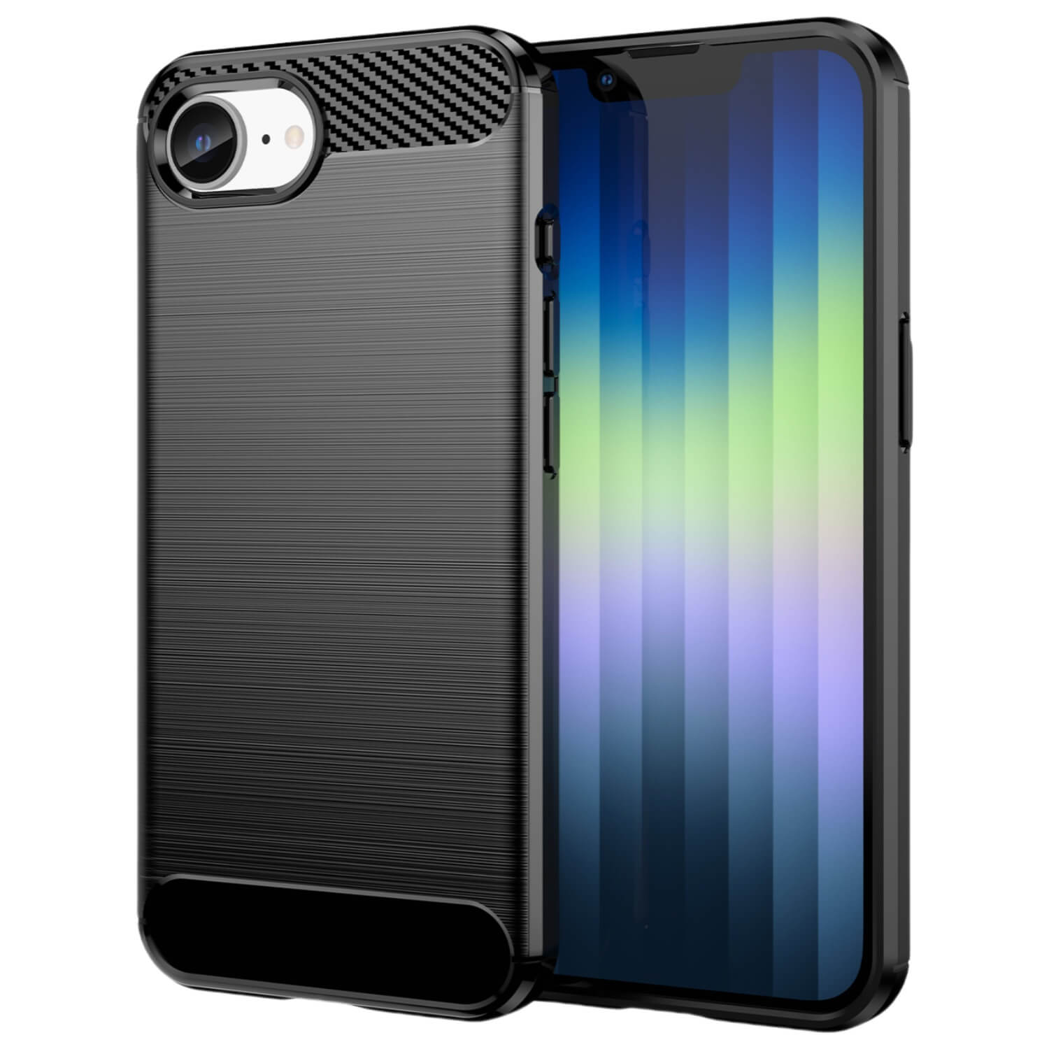 Premium Flexible Silicone Rubber Phone Case for iPhone 16e