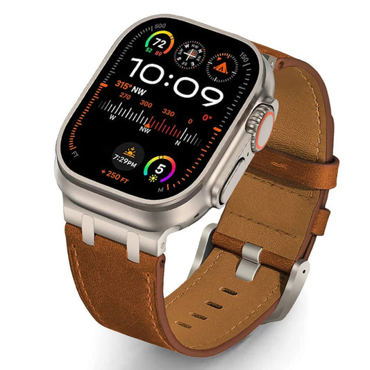 Apple Watch Ultra 2 Premium Genuine Leather Strap - Pejayz
