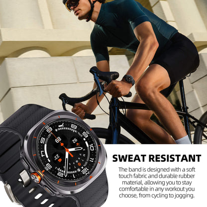 Premium Silicone Nylon Band For Samsung Galaxy Watch Ultra