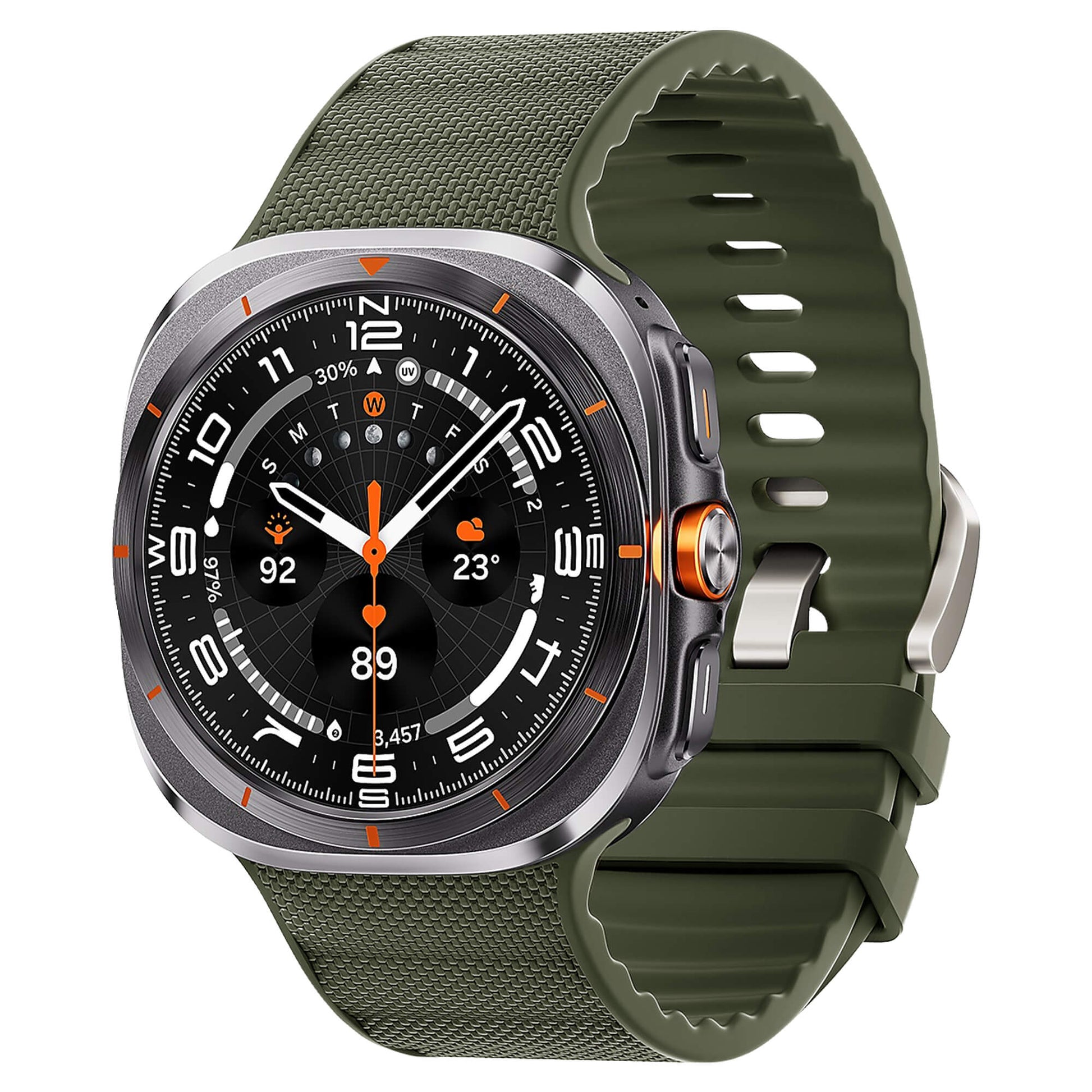 Premium Silicone Nylon Band For Samsung Galaxy Watch Ultra