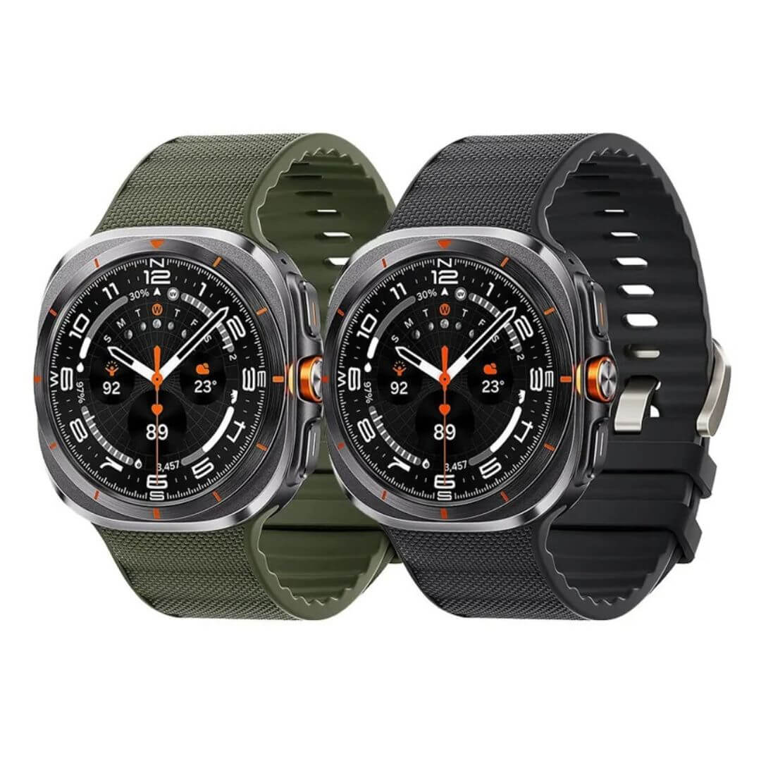 Premium Silicone Nylon Band For Samsung Galaxy Watch Ultra