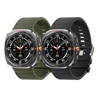 Premium Silicone Nylon Band For Samsung Galaxy Watch Ultra