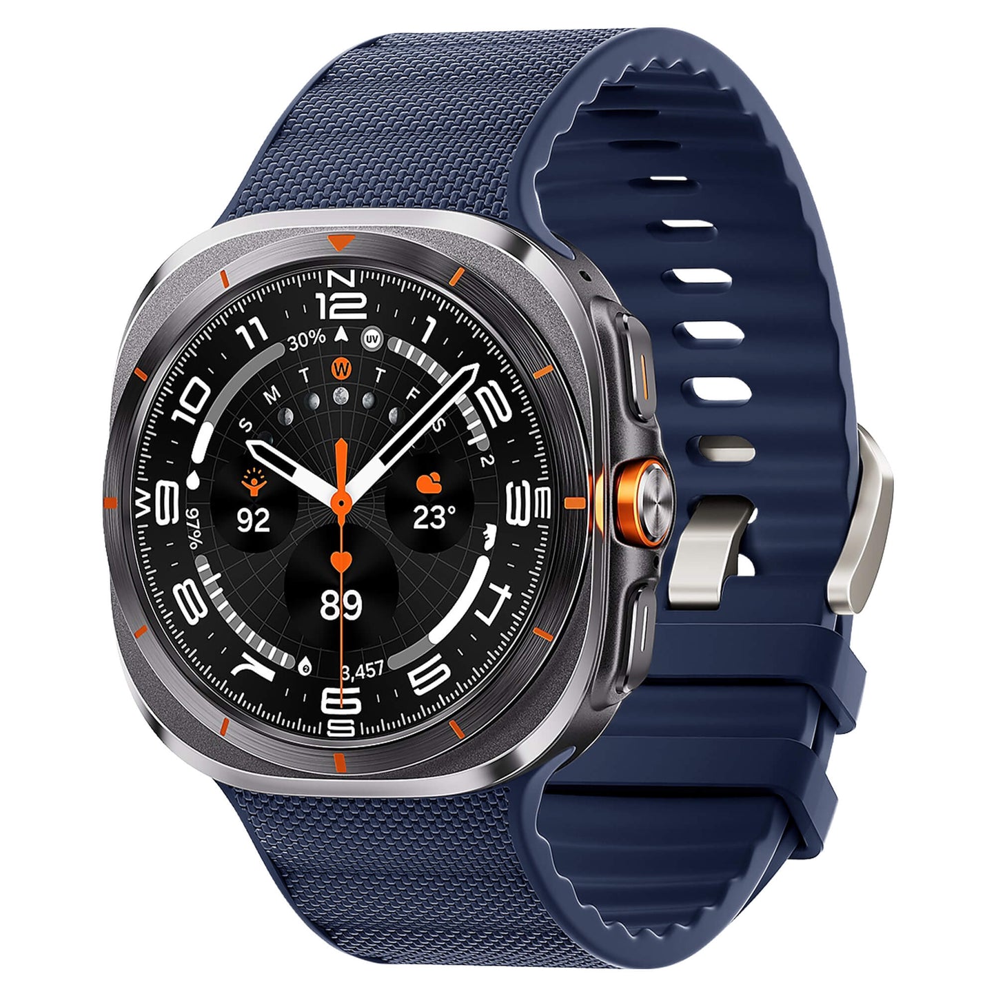 Premium Silicone Nylon Band For Samsung Galaxy Watch Ultra