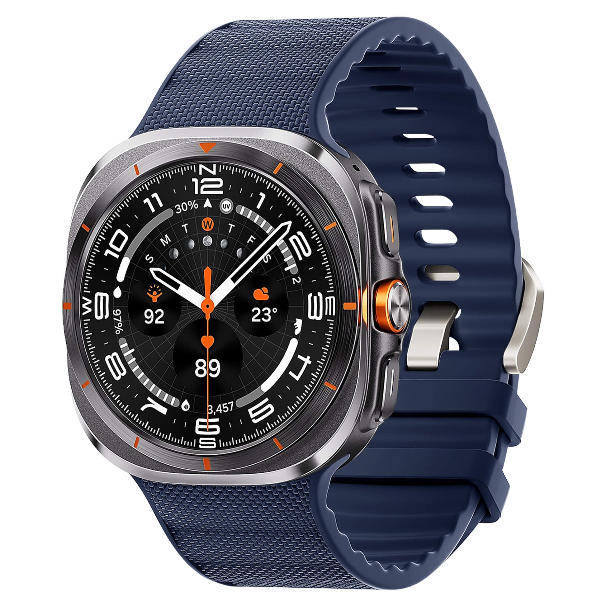 Premium Silicone Nylon Band For Samsung Galaxy Watch Ultra