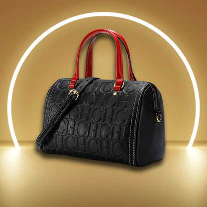 Black Cow Leather Shoulder Tote Bags – Women's Handbags UK