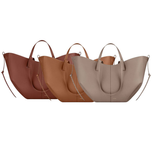 Large Capacity Retro Underarm Tote Bag  Stylish Bucket Handbag For Women