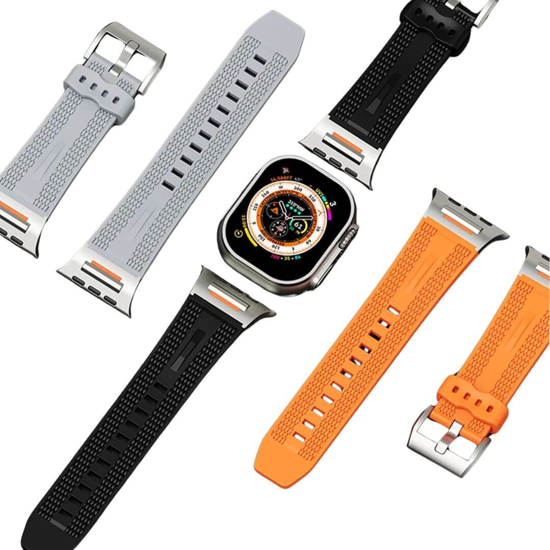 Premium Sports Silicone Band For Apple Watch Ultra 2