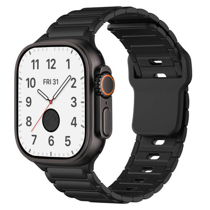 Premium Stripes Sporty Silicone Band For Apple Watch Ultra