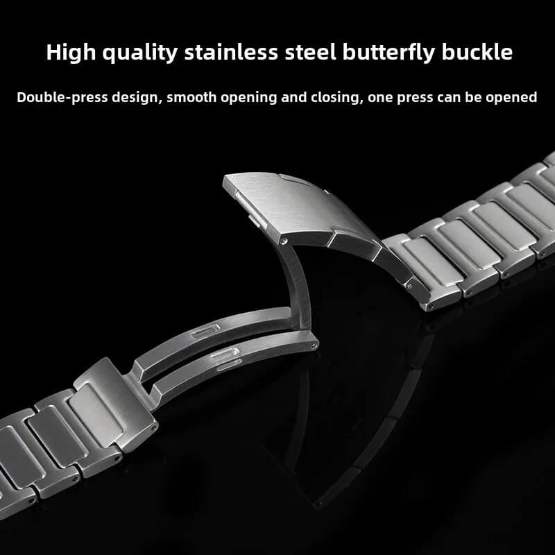 Premium Titanium Metal Strap for Apple Watch Ultra 2 and Series 10