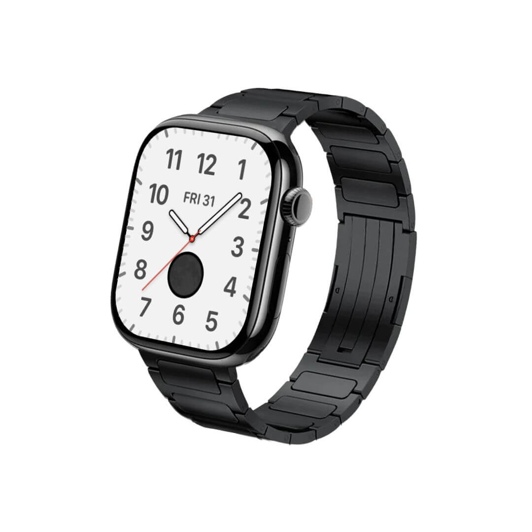 Premium Titanium Metal Strap for Apple Watch Ultra 2 and Series 10
