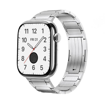 Premium Titanium Metal Strap for Apple Watch Ultra 2 and Series 10