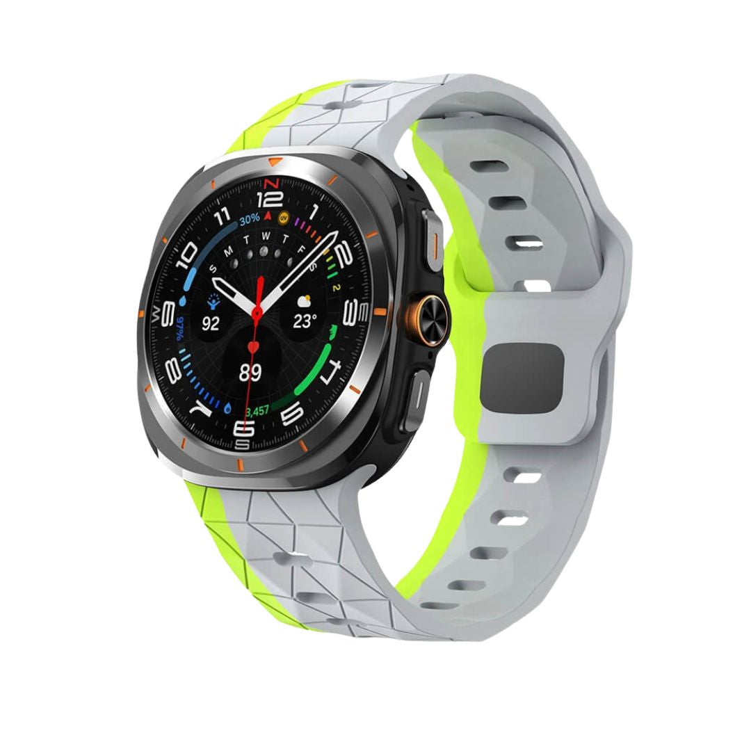 Samsung Galaxy Watch Ultra Strap Prismatic Silicone | Pejayz








