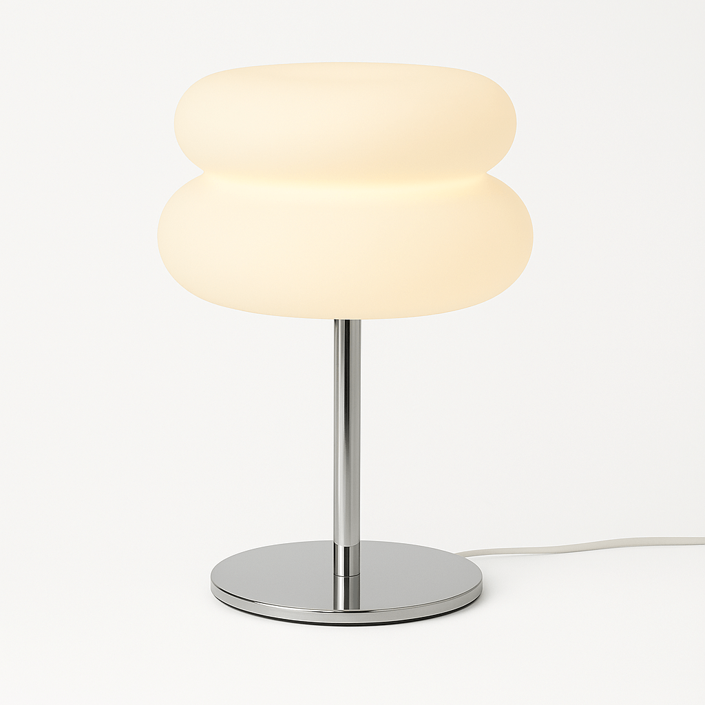 Retro Table Lamp With Nordic Mushroom Design