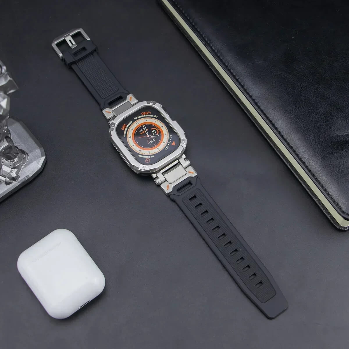 Rugged Case and Strap For Apple Watch Ultra 2