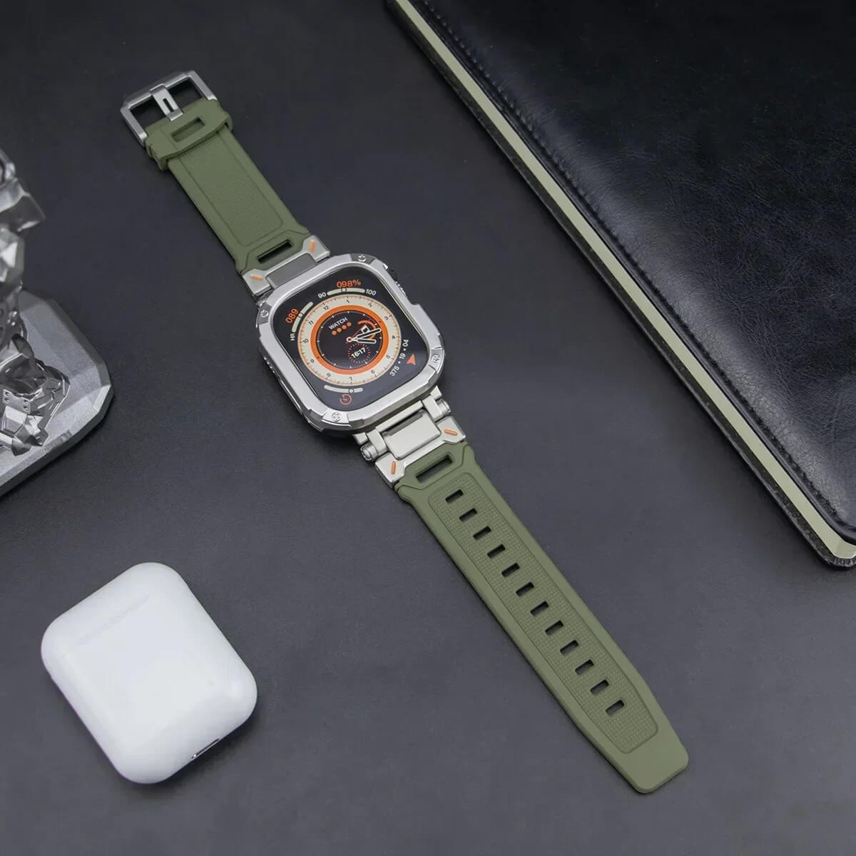 Rugged Case and Strap For Apple Watch Ultra 2