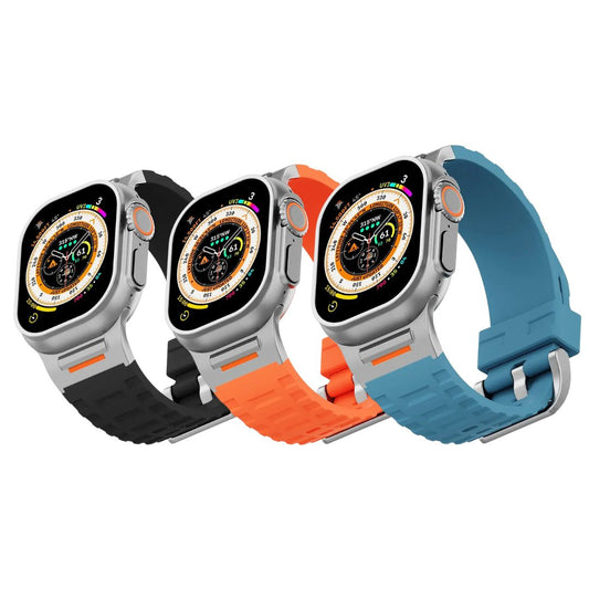 Apple Watch Ultra 2 Rugged Sports Silicone Strap - Pejayz