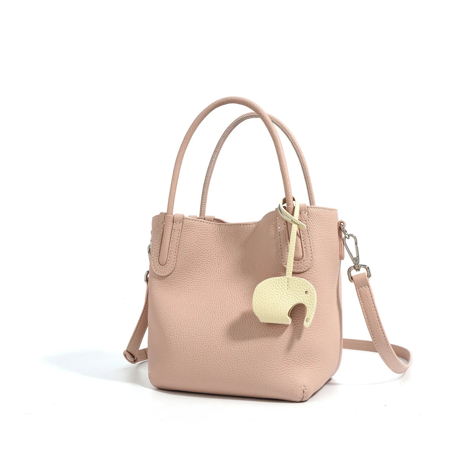 Variant image for Leather Crossbody Bucket Bag for Women - Stylish Commuter Accessory-3