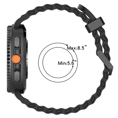 Samsung Galaxy Watch 8 Classic Premium Silicone Strap - Pejayz